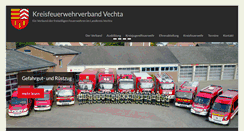Desktop Screenshot of kreisfeuerwehrverband-vechta.de